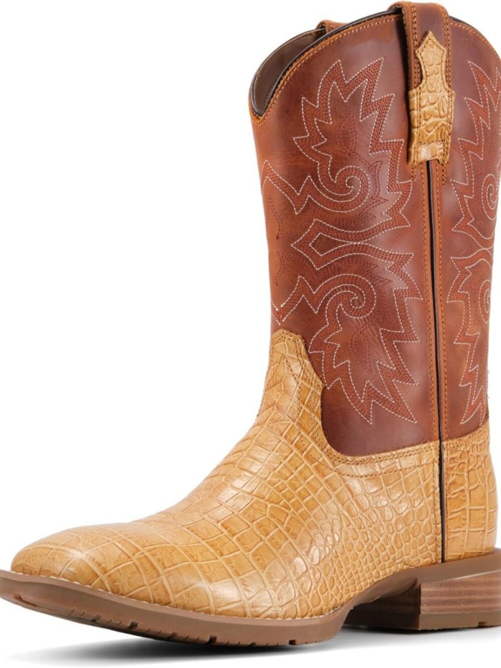 Stylish Square Toe Cowboy Boots for Men | Western Style Footwear, Durable